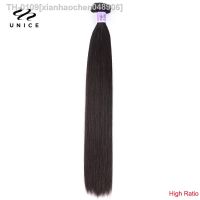 ♙❀ xianhaochen048906 Unice-aplique de cabelo liso malásia virgem cor natural 1 peça