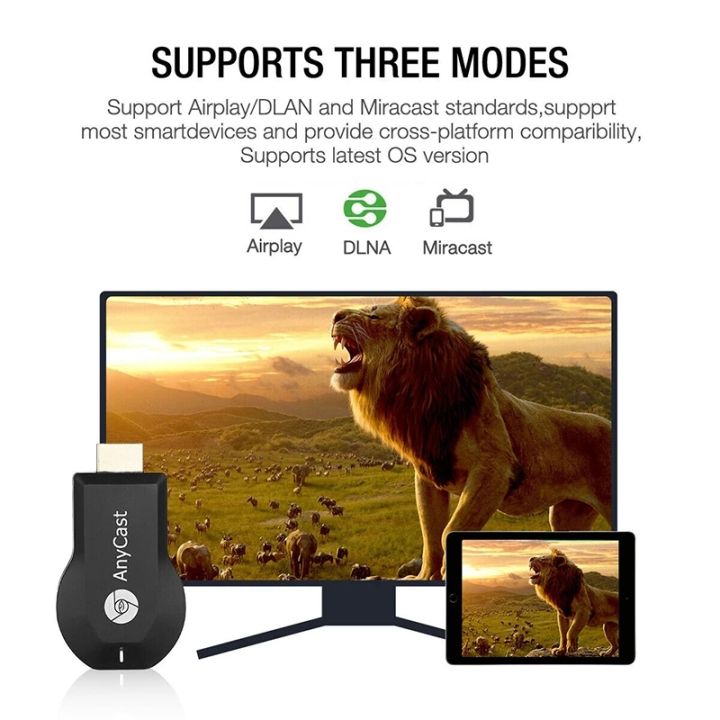 anycast-m12-plus-m9-plus-1080p-wireless-tv-stick-wifi-display-dongle-hdmi-compatible-receiver-media-tv-stick-dlna-airplay-miracast-เชื่อมต่อมือถือขึ้นทีวี-รองรับ-iphone-ipad-google-chrome-google-home-