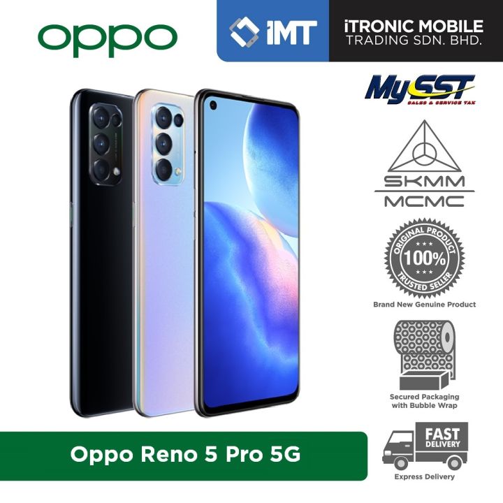 Oppo Reno 5 Pro 5G Smartphone | 12GB RAM+256GB ROM | 6.55