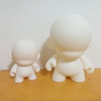 【CW】Wholesale 6.5inch or 4inch Kidrobot Munny Blank Munny For DIY Paint Vinyl Doll Action Figure Fashion Toys