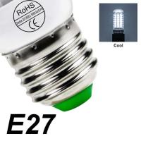 【✲High Quality✲】 lan84 โคมไฟข้าวโพด E14 E27แสงแอลอีดีประหยัดพลังงาน220V หลอดไฟ Led 24 36 48 56 69 72Led โคมไฟระย้าในห้องนอน Smd5730