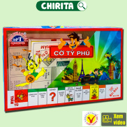 Bộ Cờ Tỷ Phú Đại Phát Tài - Trò Chơi Cờ Tỷ Phú Monopoly Việt Nam Bằng Giấy