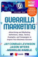 Book มือ1 [ใหม่พร้อมส่ง] Guerrilla Marketing: Advertising And Marketing Definitions, Ideas, Tactics, Exam Paperback
