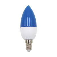 E14 LED color candle tip bulb, color candle light