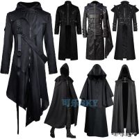 [COD] costume medieval cloak gothic coat European and plague bird beak doctor mens suit