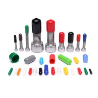 Rubber Seals Silicone Sleeve Tips Screw Protection Cap Plug Holes Insulating End Caps Thread Soft Cover Stopper Nuts Protective Fasteners