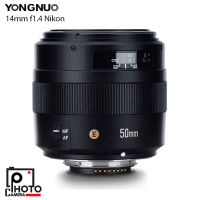 Yongnuo YN 50mm f/1.4 for Nikon F-mount สำหรับกล้อง DSLR รับประกัน 1 ปี