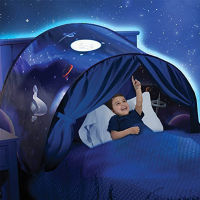 Kids Dream Bed Tents with Storage Pocket Foldable Kids Dream Bed Tent on Bed Mosquito Net Tent Baby Room Decor As Seen on TV