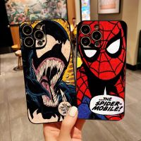 BGF Spiderman Comics iPhone 14 13 12 X XR XS 7 8 Funda Shockproof Soft Cover