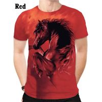 2022 New Fashion Men Women 3d T-shirt Print Animal Horse Creative Casual T Shirts Plus Size XS-5XL