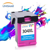 【Hot deal】 【100%-original】 【Hot deal】 Unismar หมึก304XL สำหรับ304 XL Deskjet Envy 2620 2630 2632 5030 5020 5032 3720 3730 5010 AMP 100 120