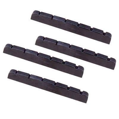 ：《》{“】= 4 Pcs Electric Guitar 6 String Nut Cattle Bone Slotted Style Guitars Replacement Stable &amp; Durable