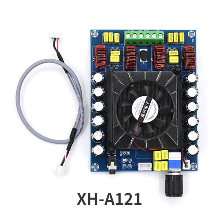 2x16-xh-a121-0w-บอร์ดขยายกำลังเสียงระบบดิจิตอลโมดูลเครื่องขยายเสียงพลังสูงสูงเป็นพิเศษ-tda7498e