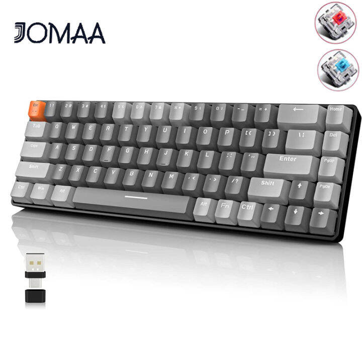 JOMAA Mechanical Keyboard Bluetooth Keyboard Wireless Bluetooth