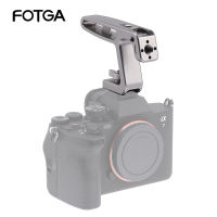 FOTGA Top Handle Stabilizer พร้อม Dual 14 "-20สกรู Mount สำหรับ Canon Nikon DSLR Mirrorless สำหรับกล้อง Cage Vlogging การถ่ายภาพ