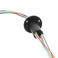 Pantilt กล้อง Mini Conductive Slip Ring Dia.15.5mm 24CH 2A Slipring หมุนไฟฟ้า Collecting Joint สำหรับ DIY รุ่น Robot