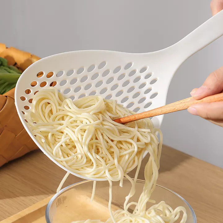 Japanese-style Scoop Colander Spoon Noodles Food Drain Strainers ...