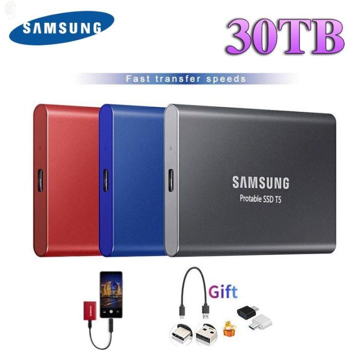 ลด-50-พร้อมส่ง-ฮาร์ดไดรฟ์ภายนอก-ssd-16tb-30tb-ฮาร์ดดิสก์มือถือ-8tb-external-hdd-4tb-type-c-usb-3-0-1tb-2tb-external-harddrive-ขายดี