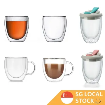 Double-Walled Glass Coffee Cup (150ml)