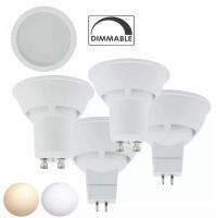 Ranpo Dimmable LED สปอตไลท์ GU10 MR16 10W 220V ห้องนอนตารางโคมไฟหลอดไฟสีขาวจุดกว้าง180องศา Beam [รับประกัน3ปี]