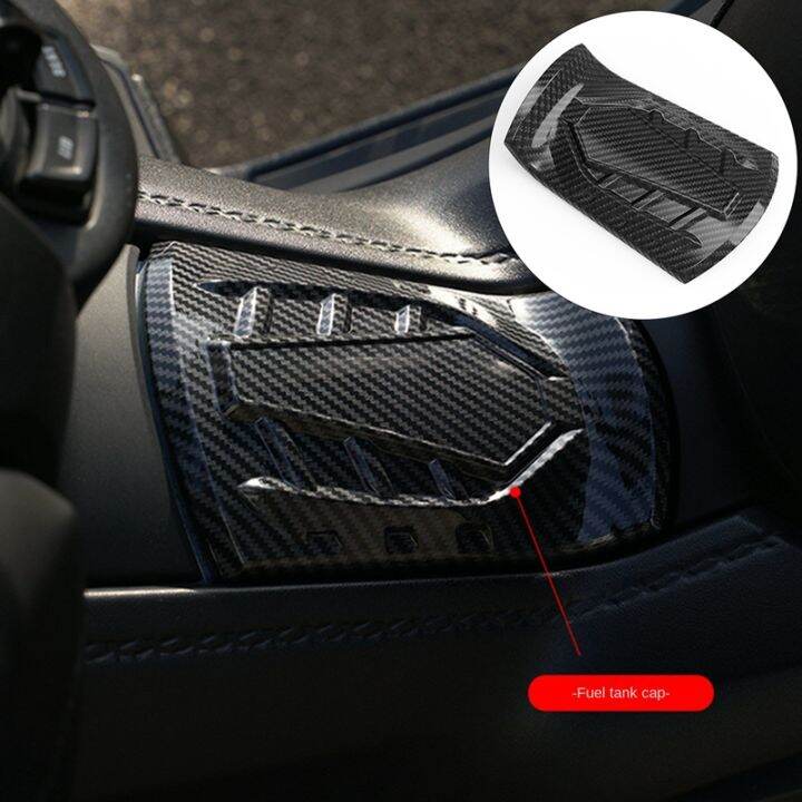 Motorcycle Carbon Fiber Fuel Gas Oil Tank Cap Cover Sticker For Yamaha