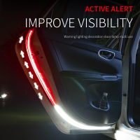 New Car Door Opening Warning Lights 120cm 12v Waterproof Safety Warning Strobe Signal Welcome Decorative Lamp LED Ambient Light