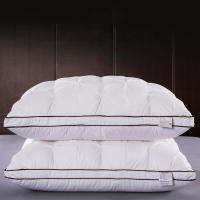 2021 New Arrival Limited 48*74cm Rectangle Neck Pillow Twisted Flower Down White Duck 1pc Ho Comfortable Bedding Core