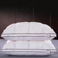 2021 New Arrival Limited 48*74cm Rectangle Neck Pillow Twisted Flower Down White Duck 1pc Ho Comfortable Bedding Core