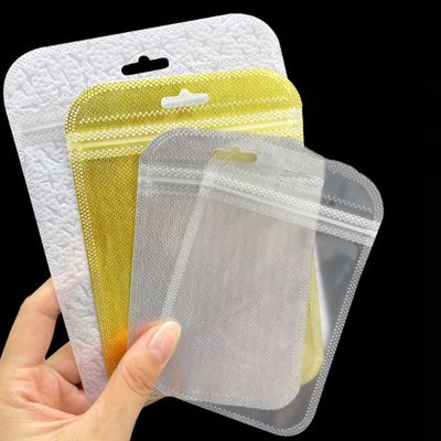 hot【DT】 50pcs/lot Transparent OPP Thicken Plastic Storage Pouchs for Jewelry Retail Display Hole