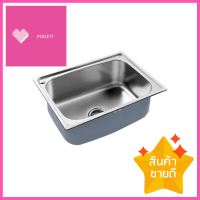 ซิงค์ฝัง 1หลุม DYNA HOME LS-6045 สเตนเลสBUILT-IN SINK DYNA HOME LS-6045 1B STAINLESS STEEL **บริการเก็บเงินปลายทาง**