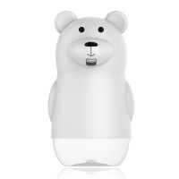 ✤❀ Soap Dispenser Cute Bear Shape Infrared Sensor Touchless Soap Dispenser 10oz/300ml USB Rechargeable Foaming Soap Dispenser