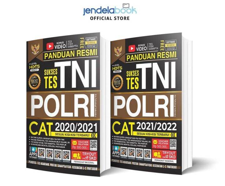 Panduan Resmi Sukses Tes Tni Polri Cat 2021 2022 Akmil Akpol Bintara