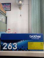 Brother  TN-263Y Yellow  สีเหลือง แท้ศูนย์ของใหม่คุณภาพ100%Brother รุ่น MFC-L3750CDW/ L3735CDN/ L3770CDW , DCP-L3551CDW/ L3270CDW/ L3230CDN