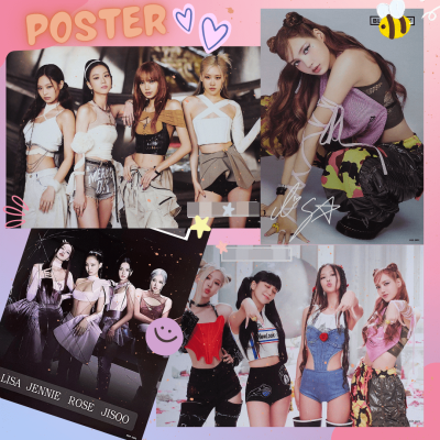 🌈พร้อมส่ง🌈มีเก็บเงินปลายทาง💕โปสเตอร์ Blackpink ขนาด A3 (ใหญ่กว่า A4) 29X42 ซม.