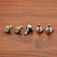 5Pcs A25K กีตาร์ไฟฟ้า18Mm แยกเพลา Potentiometer Volume Tone Pots เครื่องดนตรีเล่น Accessories