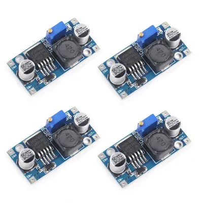 4PCS LM2596 DC to DC Buck Converter Voltage Regulator 3.0-40V to 1.5-35V Buck Converter Power Supply Step Down Module Electrical Circuitry Parts