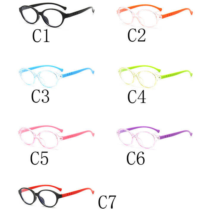 childrens-oval-anti-blue-flat-light-glasses-frame-boys-girls-transparent-fashion-lightweight-in-room-computer-learning-child-eyewear