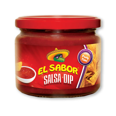 สินค้ามาใหม่! เอล ซาบอร์ ซัลซ่า ดิป 315 กรัม El Sabor Salsa Dip 315g ล็อตใหม่มาล่าสุด สินค้าสด มีเก็บเงินปลายทาง