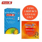 Bộ 1 hộp Bao Cao Su kéo dài thời gian cực tốt True