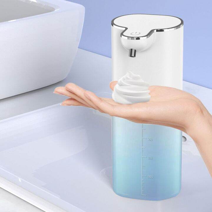 Touchless Automatic Foaming Soap Dispenser USB Rechargeable Infrared