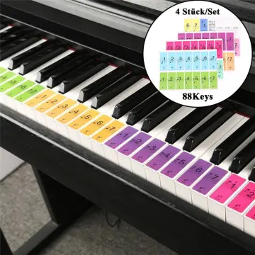 Piano Keys Removable Stickers - Best Price in Singapore - Jan 2024