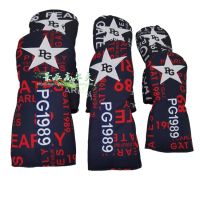 PG PEARLY GATES Golf wooden club cover export trade single club cover five-pointed star club head cover nylon cloth club head protective cover personality