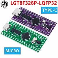 LGT8F328P-LQFP32 MiniEVB TYPE-C MICRO USB เข้ากันได้กับ ATMEGA328 Nano V3.0 LGT8F328P CH9340C / HT42B534-1 SOP16 สําหรับ Arduino