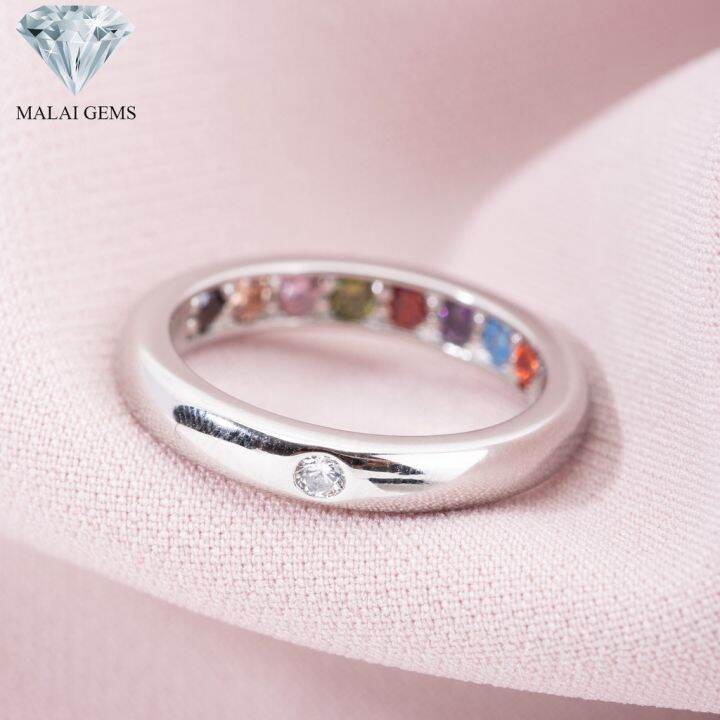 malai-gems-แหวนนพเก้า-แหวนเพชร-9-สี-อัญมณี-นำโชค-เฮง-siilver-92-5-รุ่น-291-rkoo43-แถมกล่อง-แหวนเงินแท้-แหวนเงิน-แหวน