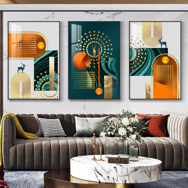 3 Pieces Modern House Decoration Canvas Painting Home Interior Design