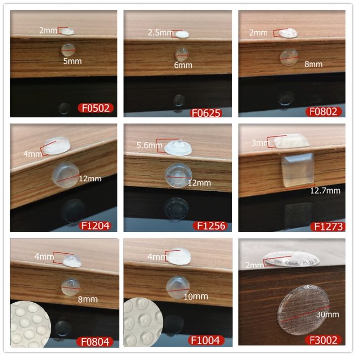 3m-door-stops-self-adhesive-silicone-pads-cabinet-door-bumpers-rubber-damper-buffer-cushion-prevent-noisy-furniture-hardware