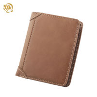 POS【Fast Delivery】กระเป๋าสตางค์สั้นผู้ชาย PU Leather Purse Card Holder Vintage Coin Storage Triple Fold Bag Short PU Leather Triple Fold Portable Accessories Vintage Wallet Purse Cards Holder Men Business Cards Coin Money Holder