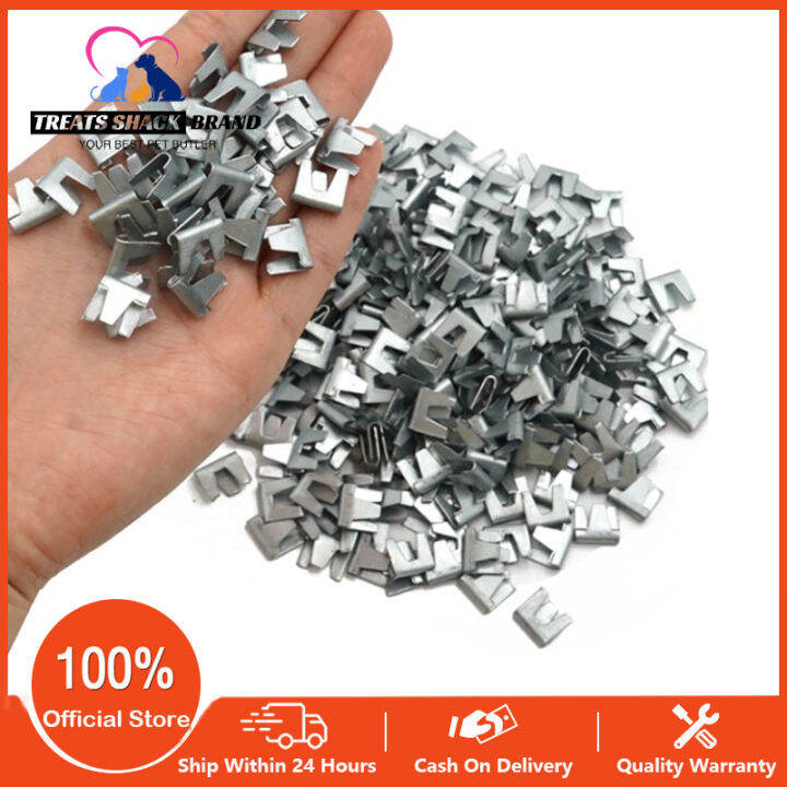 100Pcs Wire cage clips Pet cage Metal clip Poultry Chicken cage buckle