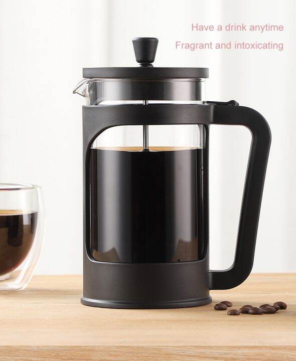 เฟรนเพส ขนาด 1000มล.FRENCH PRESS COFFEE MAKER 1000 ML Lazada.co.th