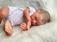 4855CM Ready Reborn Baby Doll Laura Finished 3D Painting Realistic Baby Girl For Kids Gift Toy